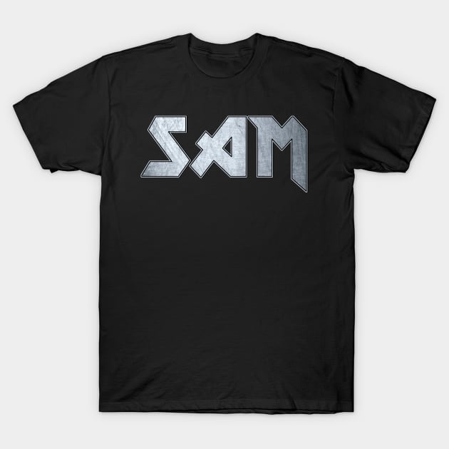 Heavy metal Sam T-Shirt by KubikoBakhar